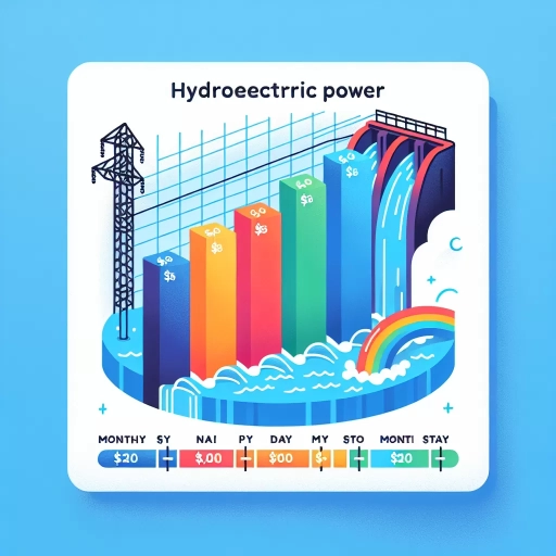 how much is hydro per month