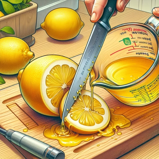 how much is the juice of one lemon