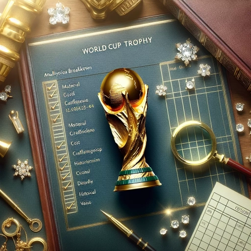 how much is the world cup trophy worth