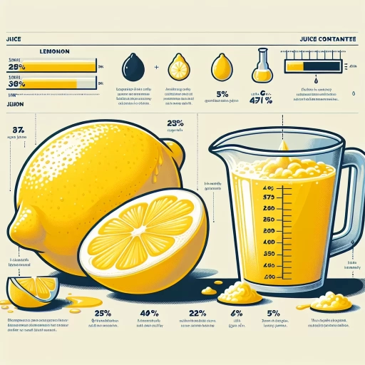 how much juice in one lemon