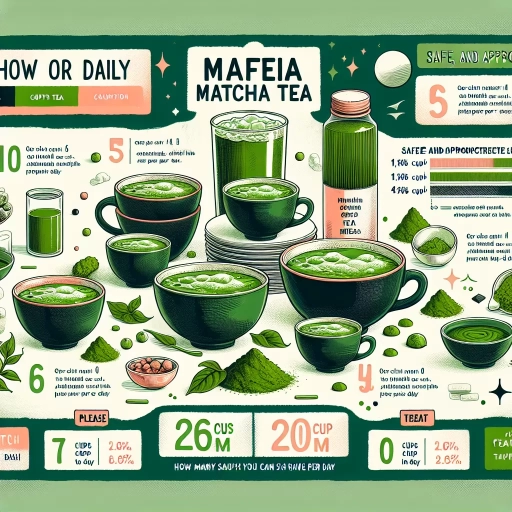 how much matcha per day