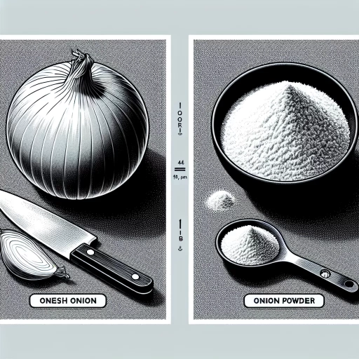 how much onion powder for 1 onion