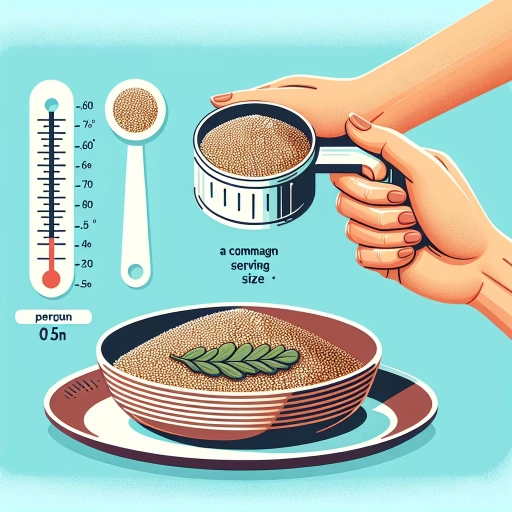 how much quinoa per person