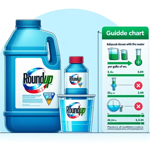 how much roundup per gallon