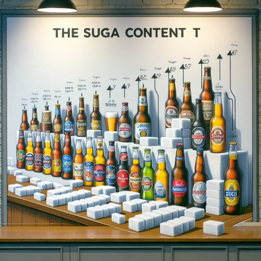 how much sugar in beer