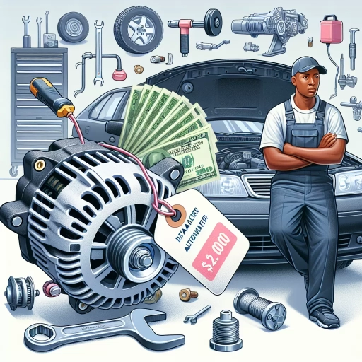 how much to replace alternator
