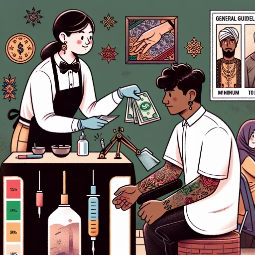 how much to tip a tattoo artist
