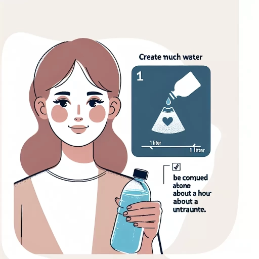 how much water to drink before ultrasound