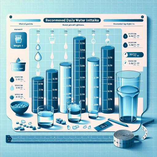 how much water to drink in a day according to weight kg