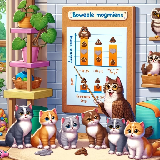 how often do kittens poop