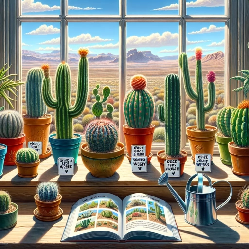 how often do you water a cactus