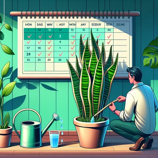 how often do you water a snake plant