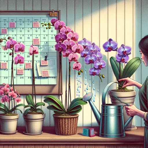 how often do you water orchids