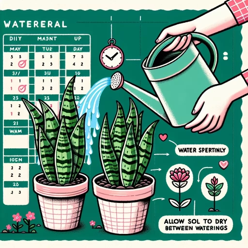 how often should you water a snake plant