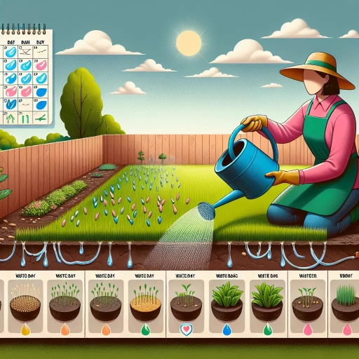 how often should you water grass seed