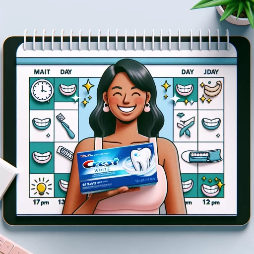 how often to use crest white strips