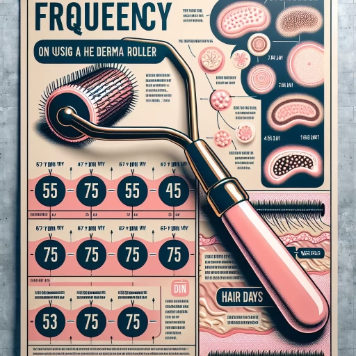 how often to use derma roller for hair growth