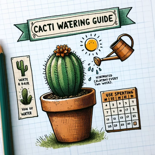 how often to water cactus