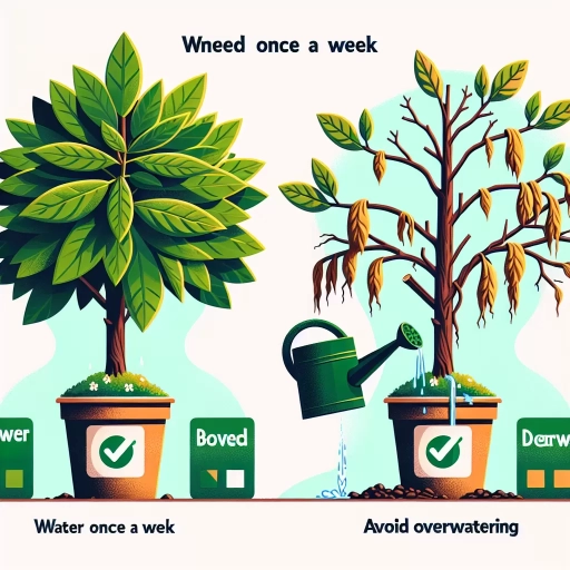 how often to water money tree