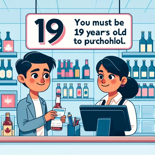 how old do you have to be to buy alcohol in canada