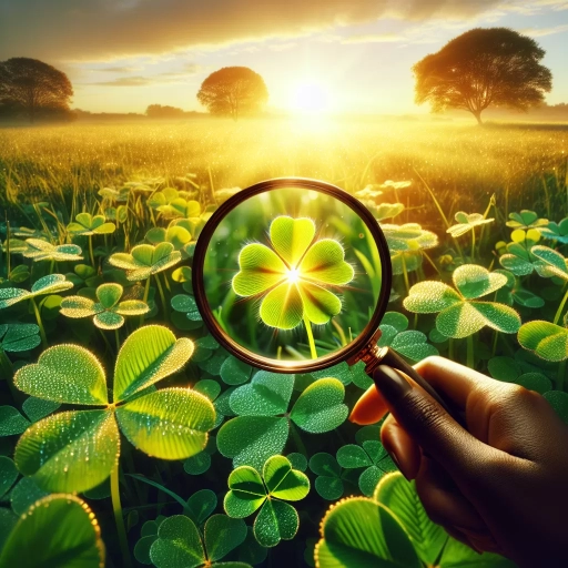 how rare is a 4 leaf clover