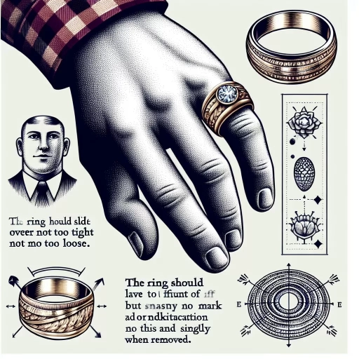 how should a ring fit