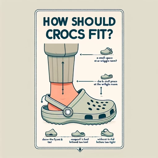 how should crocs fit