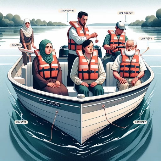 how should passengers be seated on a small aluminum boat