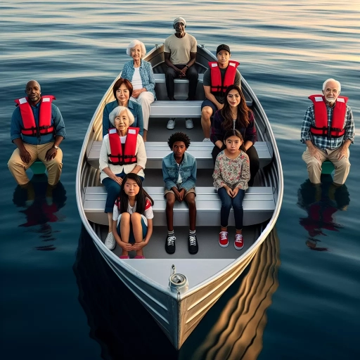 how should passengers be seated on board a small aluminum boat?
