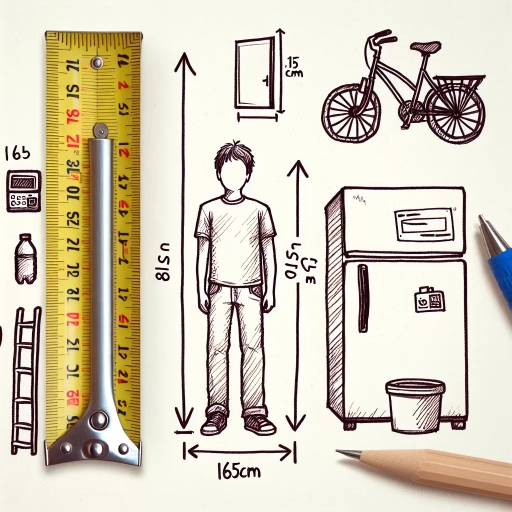 how tall is 165 cm