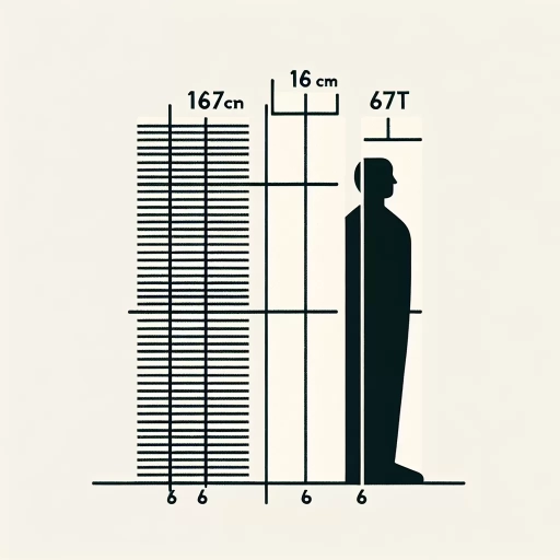 how tall is 167 cm in feet