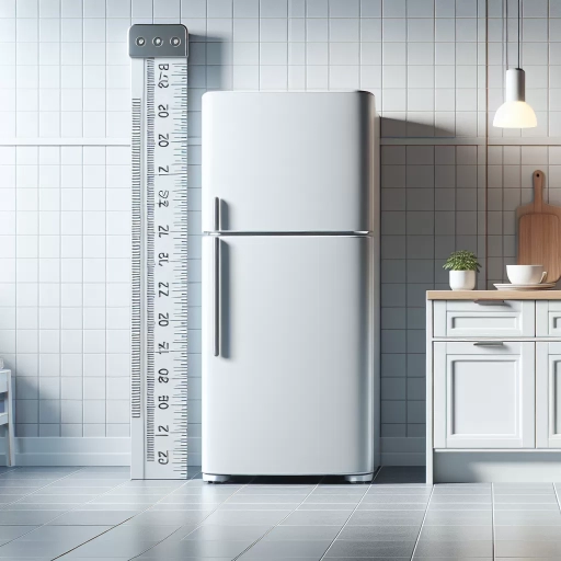 how tall is a fridge