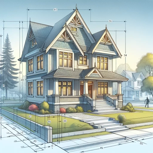 how tall is a two story house