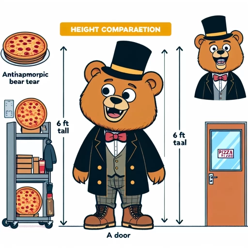 how tall is freddy fazbear