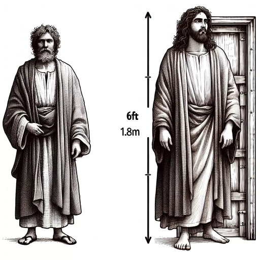 how tall is jesus