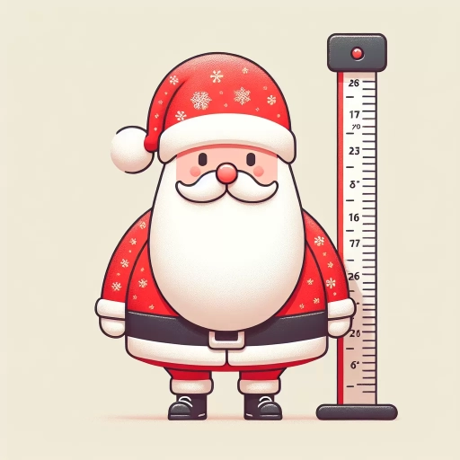 how tall is santa