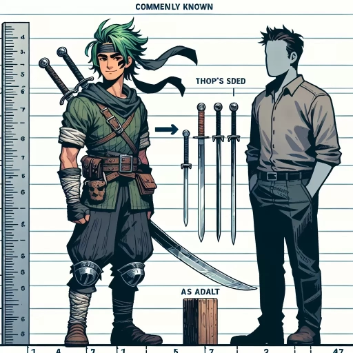 how tall is zoro