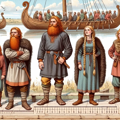 how tall were vikings