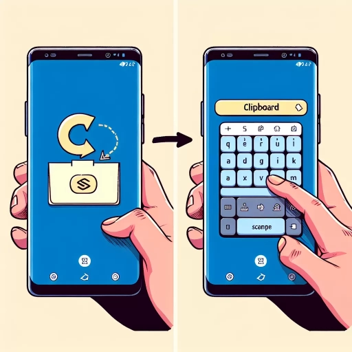 how to access clipboard on samsung