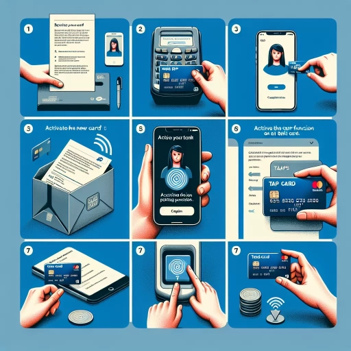 how to activate tap on debit card