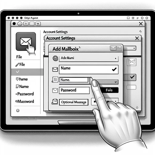 how to add a mailbox in outlook