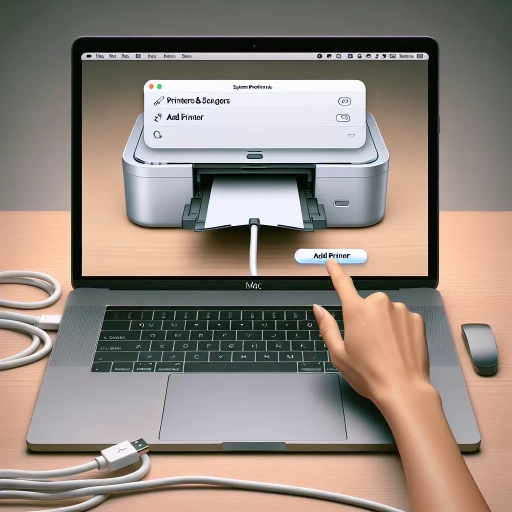 how to add a printer on mac