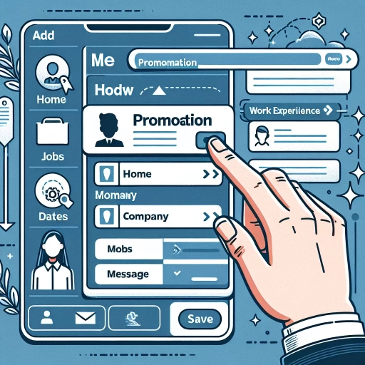 how to add a promotion on linkedin