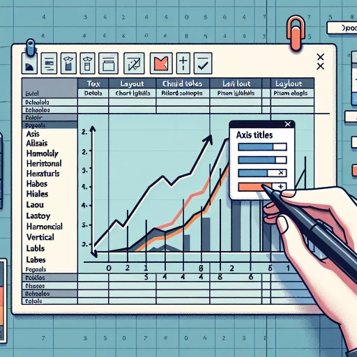 how to add axis labels in excel