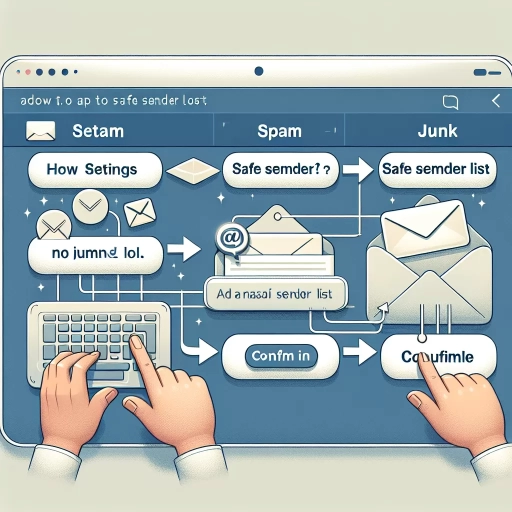 how to add email to safe sender list