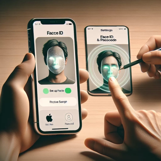 how to add face id on iphone