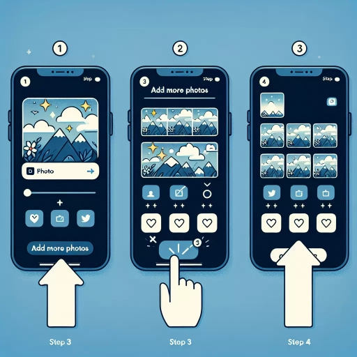 how to add multiple photos to an instagram story