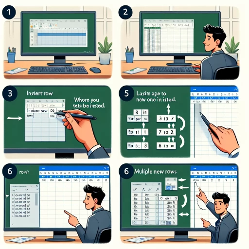 how to add multiple rows in excel