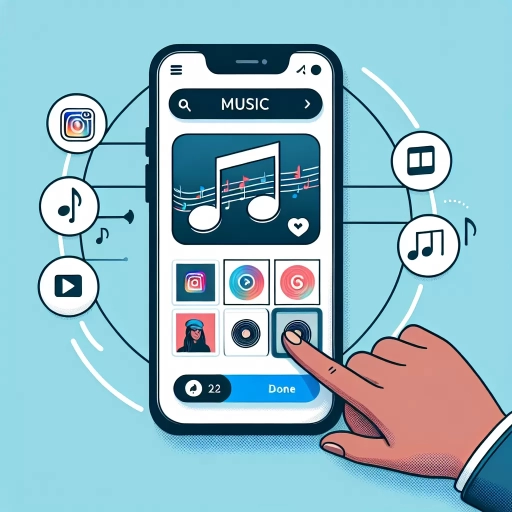 how to add music to instagram post with multiple pictures