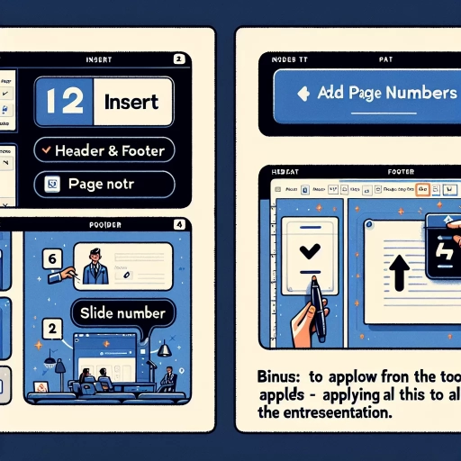 how to add page numbers in powerpoint